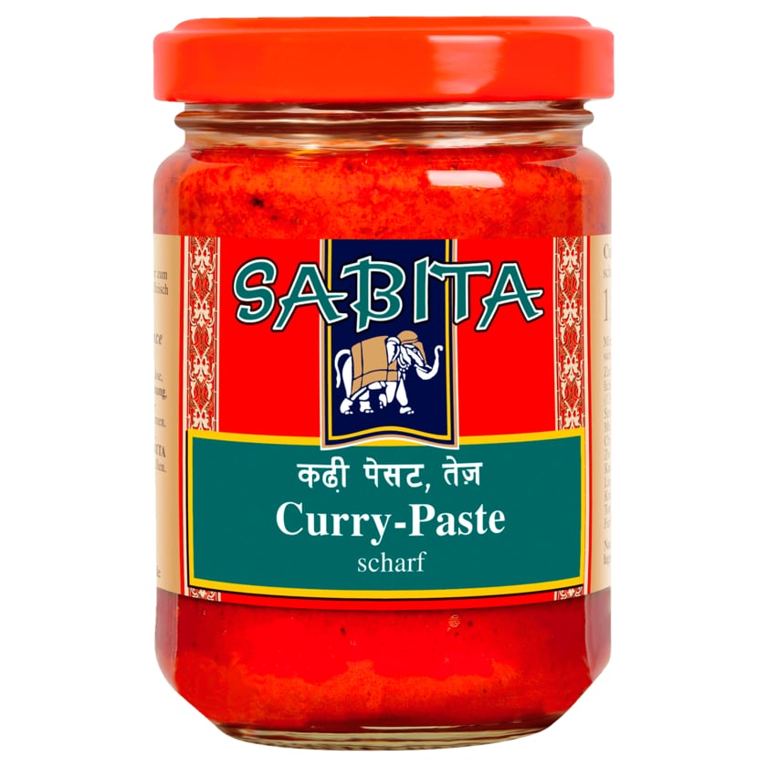 Sabita Curry-Paste scharf 125g